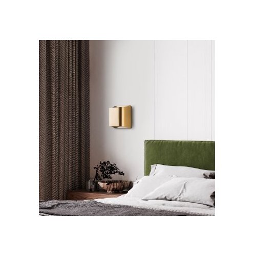 Opviq vall lamp zidna zlatna boja bera 15306 Slike