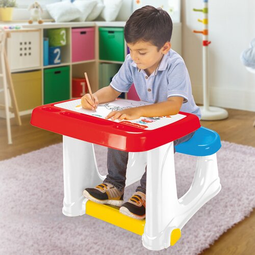 Fisher Price Smart Desk - Happy Školska klupa sa stočićem za decu Slike