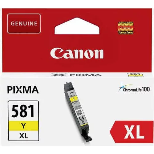  kartuša Canon CLI-581Y XL rumena/yellow - original