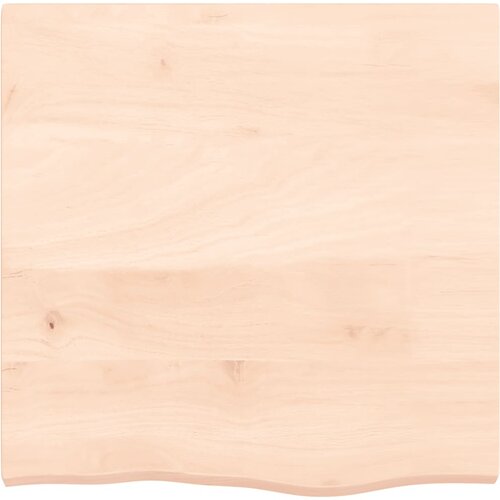  Zidna polica 60x60x(2-4) cm neobrađena masivna hrastovina Slike