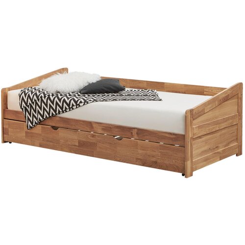 Livetastic RAZTEGLJIVA POSTELJA 90 cm x 200 cm , barve hrasta Cene