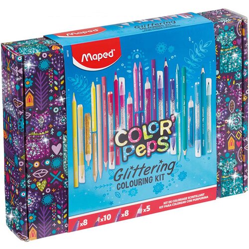Maped Set za ustvarjanje Glitter Slike