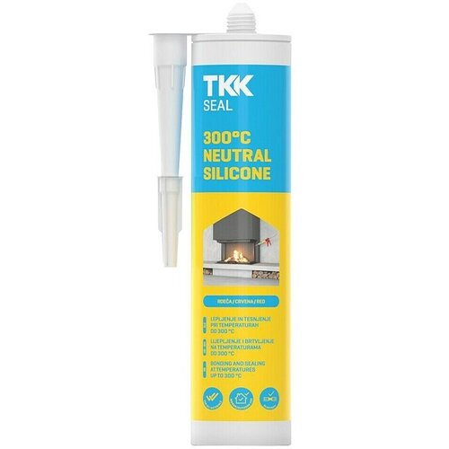  Silikon otporan na visoke temperature 300 &amp;deg;C (Crvena, 300 ml) Slike