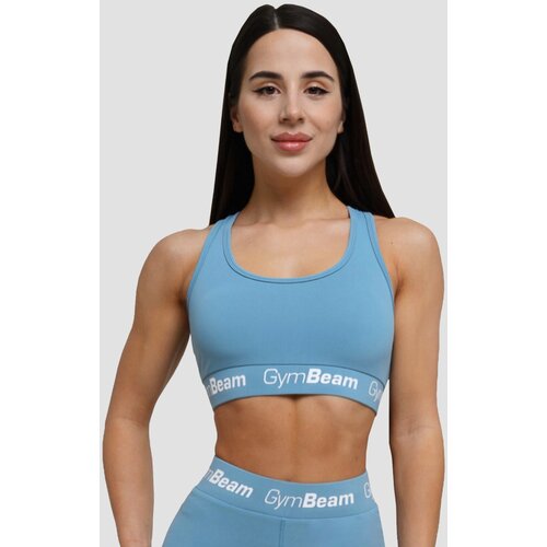 GymBeam Ženski grudnjak Simple Steel Grey S Slike