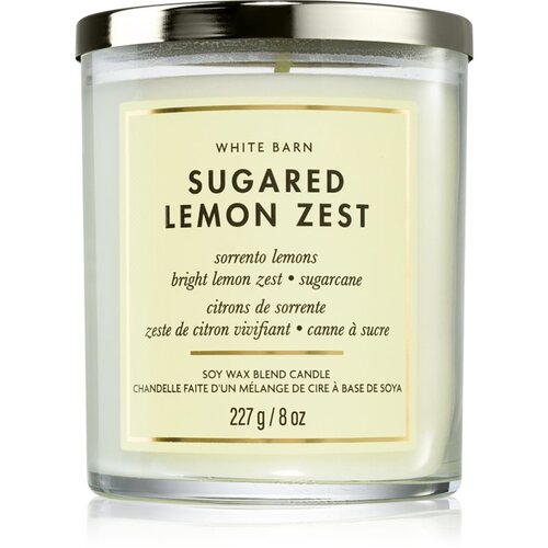 Bath & Body Works Sugared Lemon Zest dišeča sveča 227 g Cene
