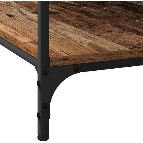  Kava Stol Staro drvo 80 x 50 x 40 cm Konstruirano drvo Slike