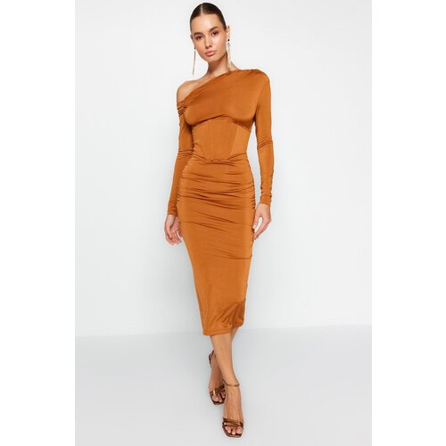 Trendyol Dress - Brown - Shift Cijene