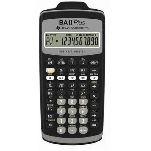Texas kalkulator BA II PLUS