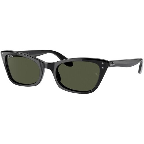 Ray-ban Lady Burbank RB2299 901/31 M (52) Črna/Zelena Slike