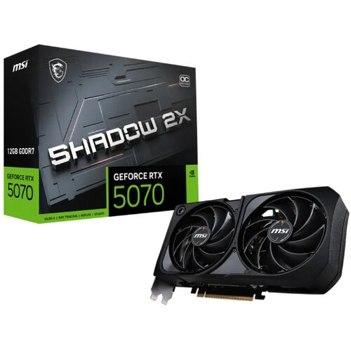 MSI nvidia rtx 5070 12G 192bit geforce rtx 5070 12G shadow 2X oc grafička karta Slike