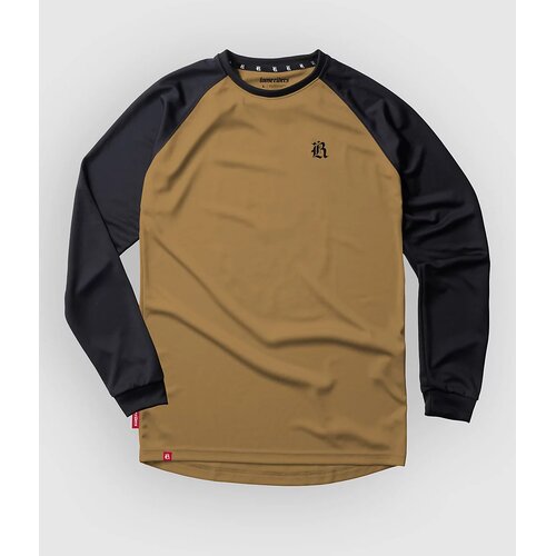 Loose Riders Ess. Black Long Sleeve Jersey tan Cene