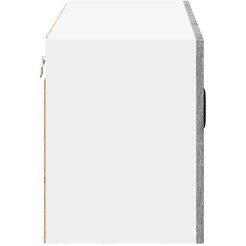  Ormar za Zid Lucca Siva sonoma 80 x 31 x 40 cm Slike