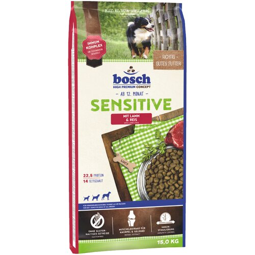 Bosch Sensitive jagnjetina in riž - 15 kg Cijene
