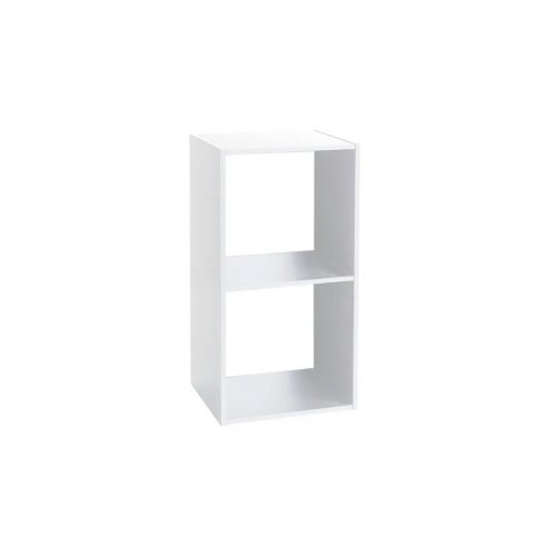 Stalak sa 2 police 34,5x32x67,6cm drvo bela Slike