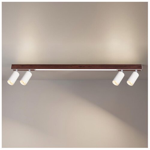 Brilagi LED spot svetlo SELE 4xGU10/30W/230V + LED/25W bela/dekor hrasta Slike