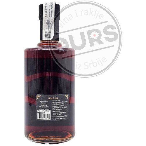 Zlatna Kruna Crna &amp;Scaron;ljiva 0,7L Slike
