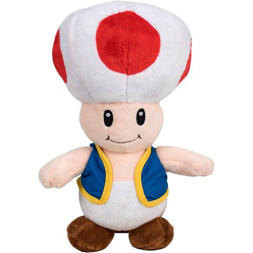 Mario Bros Toad plišasta igrača 30cm Cene
