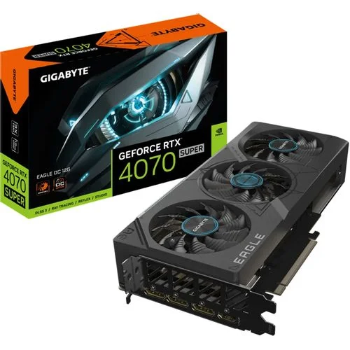 Gigabyte Grafična kartica GeForce RTX 4070 SUPER EAGLE OC 12G, 12GB GDDR6X, PCI-E 4.0