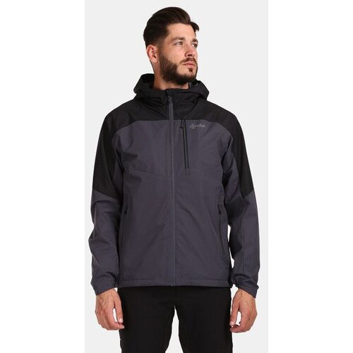 Kilpi Men&amp;#039;s outdoor jacket OLVERA-M Dark grey Slike