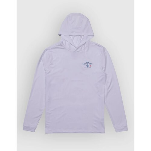 Salty Crew Fish Market Hood Sunshirt Longsleeve Lycra white Cene