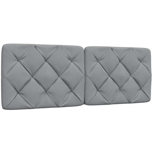 vidaXL Jastuk za uzglavlje svjetlosivi 120 cm od tkanine Cijene