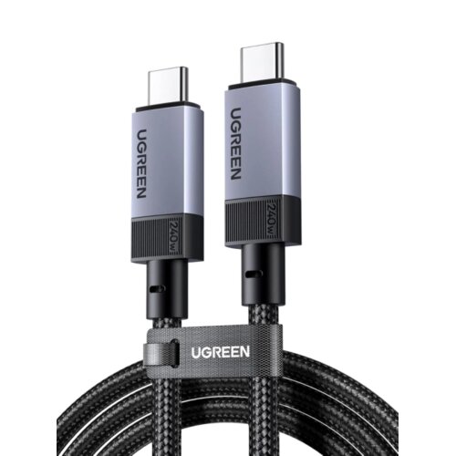 Ugreen 240W USB-C 3.2 Gen2 10Gbps 4K60Hz kabel, 2M Slike