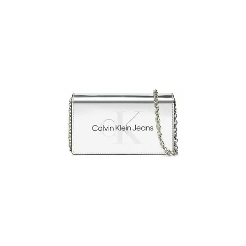 Calvin Klein Jeans Etui za mobitel Sculpted Ew Flap Phone Cb Silver K60K610406 Srebrna