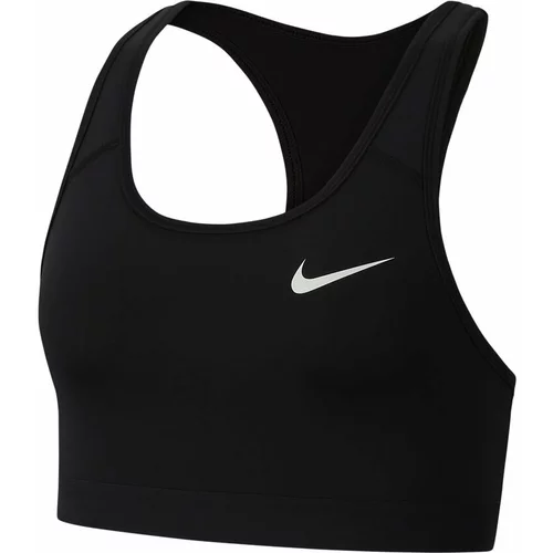 Nike ženski top medium-support bra crna