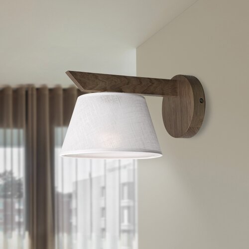  Brilagi - LED zidno svetlo ANTHONY 1xE14/40W/230V hrast-orah/bela Slike
