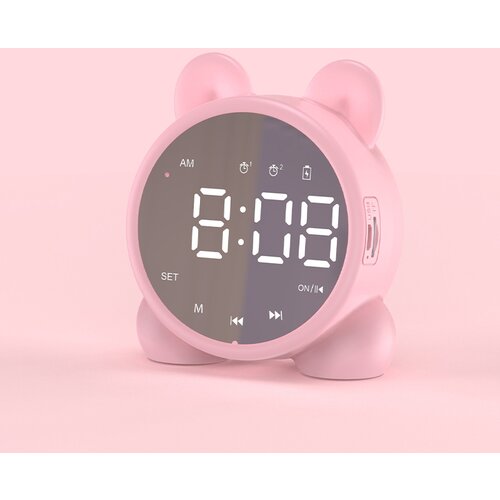 Generic Zvočnik, združljiv s tehnologijo Bluetooth, LCD, digitalni zaslon, budilka, časovnik za spanje, otroška budilka ob postelji, (21125797) Cene