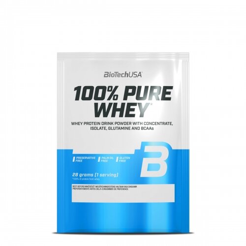 Biotechusa 100% pure whey protein 28g Slike