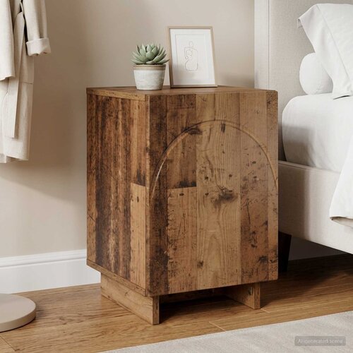  Noćni ormar Staro drvo 33,5 x 34,5 x 50 cm Konstruirano drvo Slike