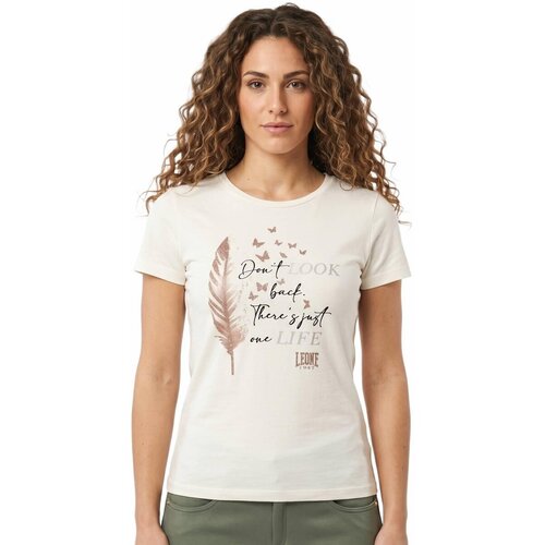 Leone 1947 Majice &amp;amp; Polo majice Woman Short Sleeves Lux Bež Slike
