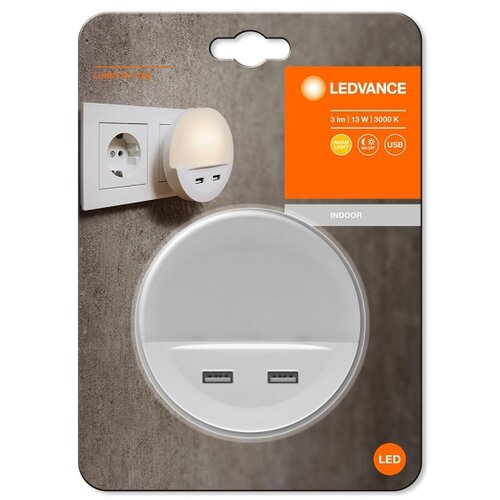 Osram nocno svetlo lunetta + 2 x usb port 112196 Slike