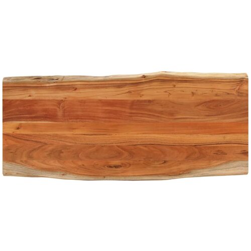vidaXL Stolna ploča 140x60x3,8 cm pravokutna bagremovo drvo živi rub Cijene