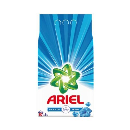 Ariel deterdžent za veš touch of lenor fresh 6KG Slike