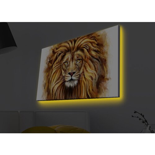 Wallity Slika sa LED osvetljenjem 4570MDACT-021, 45x70 cm Cene