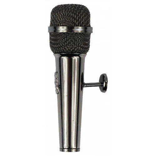  AGIFTY M 1036 Magnet microphone black 8.5 cm - magnet