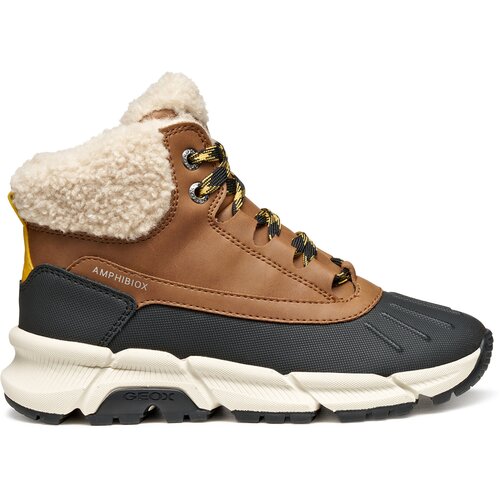 Geox Gležnjarji J Flexyper Plus J56LCB 0ME50 C0324 S Rjava Cene