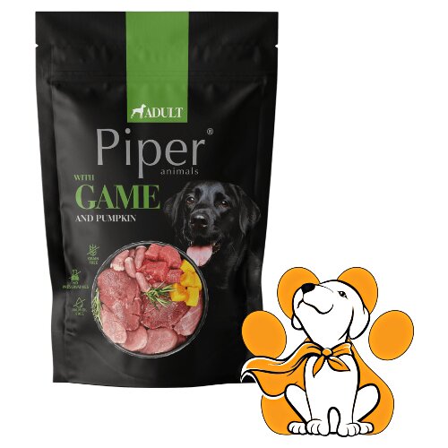 Piper Dog Pouch Wild Game 500g, Vlažna Hrana Za Pse Sa Divljači Za Energiju Cene