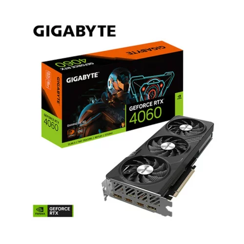 Gigabyte Grafična kartica nVidia RTX4060 Gaming OC - 8GB GDDR6 | 2xDisplayport 1.4a 2xHDMI 2.1a (GV-N4060GAMING OC-8GD), (20870771)
