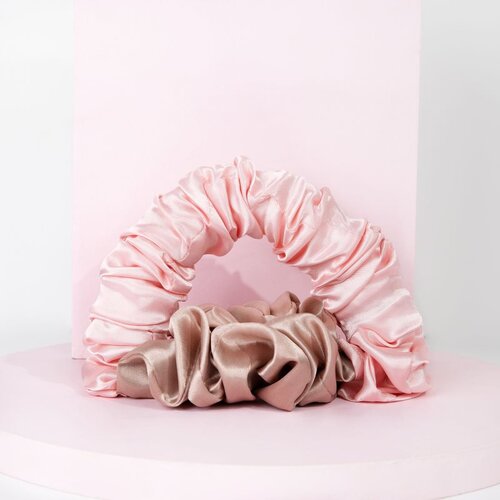 Brushworks Heatless Curling Scrunchie gumica za uvijanje kose 1 kom Slike