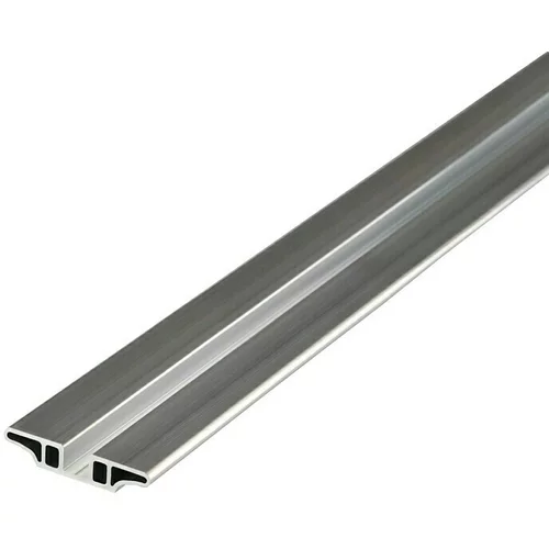 KOVALEX Aluminijska podkonstrukcija (Prikladno za: WPC daske za terasu, 250 x 6,2 x 1,2 cm, Aluminij)