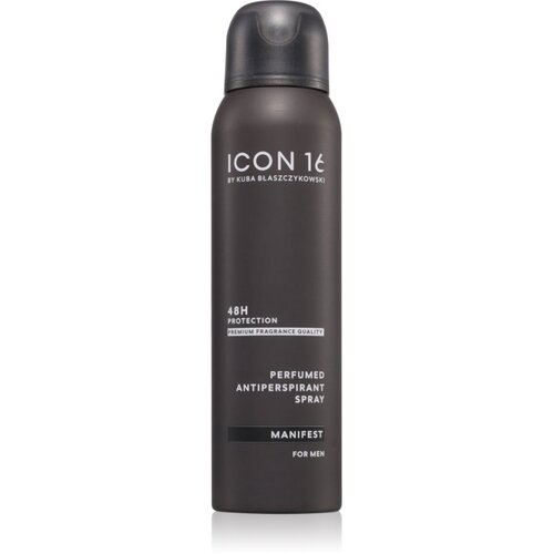 BeBIO ICON16 Manifest antiperspirant v pr&amp;scaron;ilu za mo&amp;scaron;ke 150 ml Slike