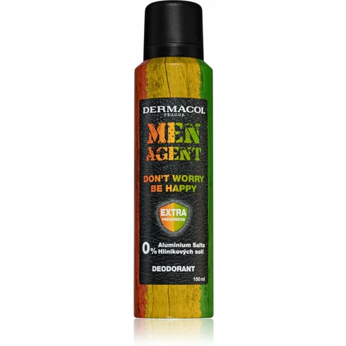 Dermacol men agent Don´t worry be happy osvježavajući dezodorans s mirisom citrusa 150 ml za muškarce