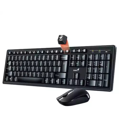 Genius Tipkovnica Smart KM-8200 +miška, Dual Color Cene