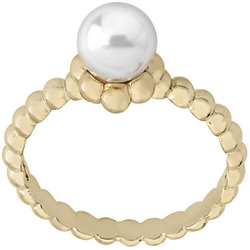 Majorica ženski Classic Sets Beli Biserni Gold srebrni prsten 7 mm 53 mm Slike