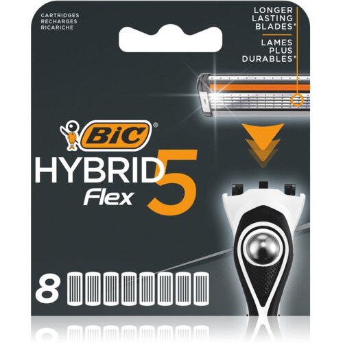 Bic FLEX5 Hybrid nadomestne britvice 8 kos Slike