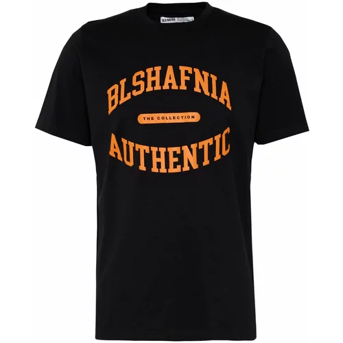 BLS HAFNIA Majica tamno narančasta / crna