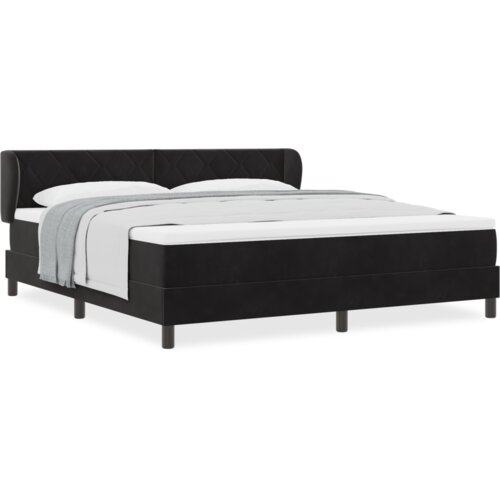 Box Spring krevet s madracem crni 180x200 cm bar&amp;scaron;un Slike